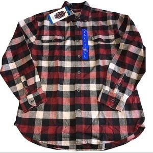 NWT JACHS Plaid Flannel Size Men’s Large New